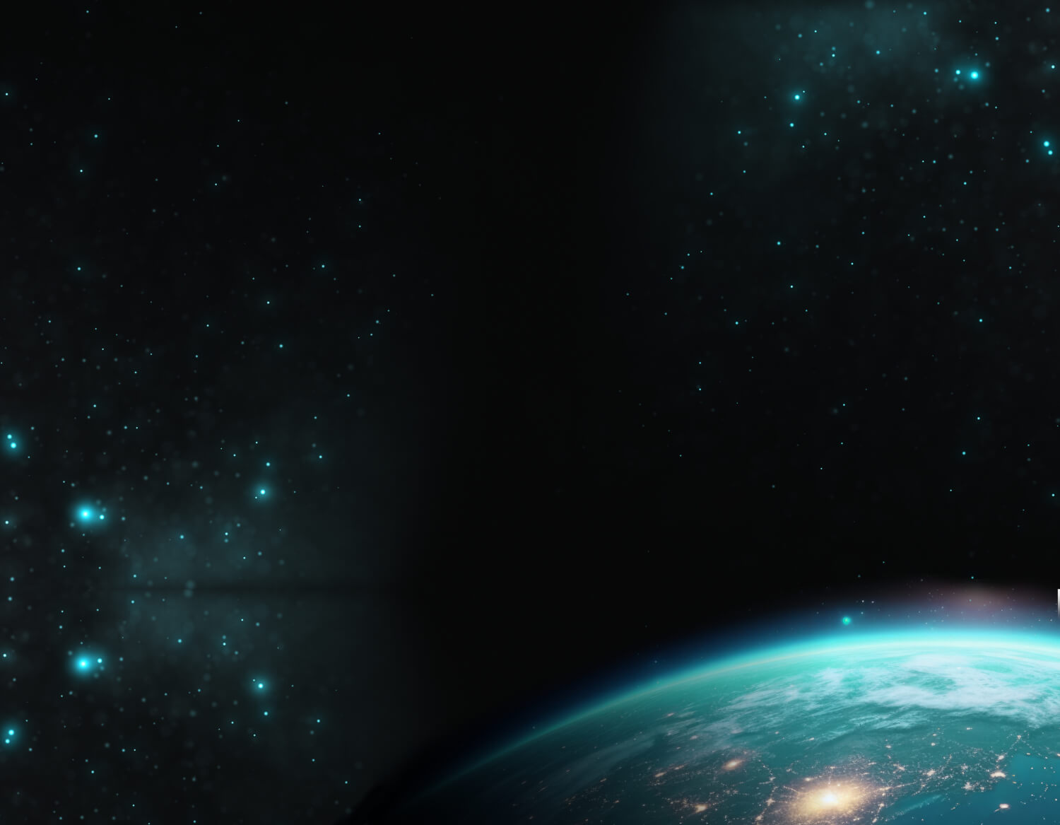 Sky with earth bacgkround